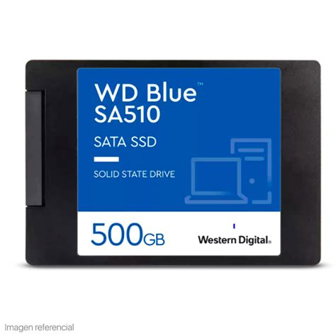 Unidad En Estado Solido Western Digital Blue SA510 500GB SATA 6Gb S