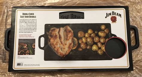 Jim Beam Double Sided Cast Iron Griddle X For Sale In Queens Ny