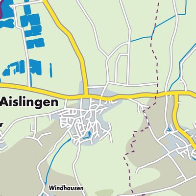 Aislingen Stadtpl Ne Und Landkarten