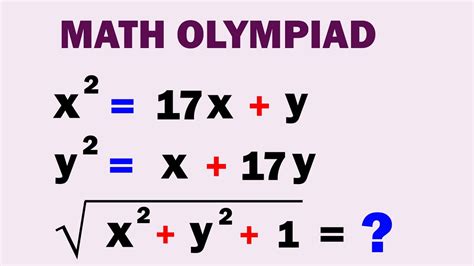 Math Olympiad Problem A Beautiful Radical Problem Vijay Maths Youtube