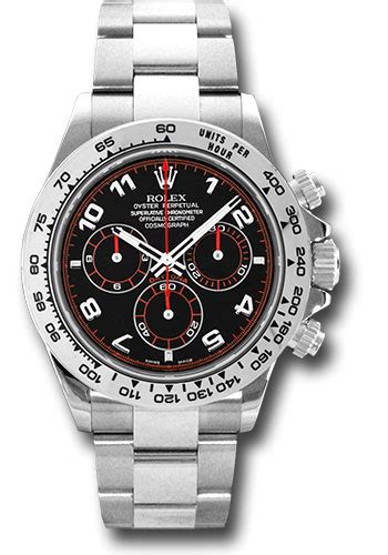 Rolex Daytona White Gold - Bracelet Watches From SwissLuxury