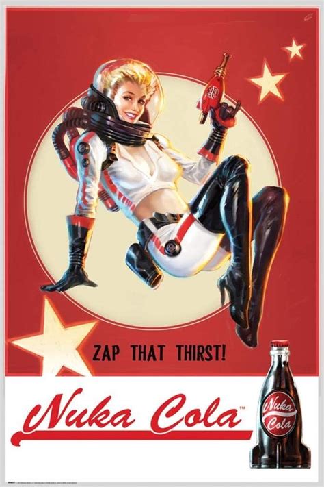 Gb Eye Fallout Nuka Cola X Cm Maxi Poster In Nuka Cola