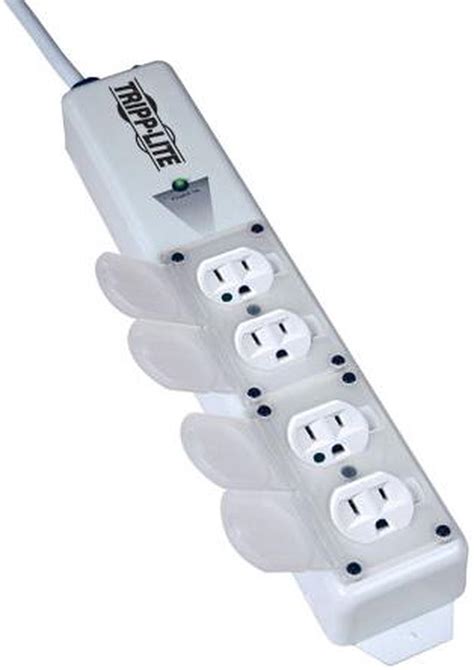 Tripp Lite 4 Outlets Medical Grade Power Strip 15a Hospital Grade Outlets 15 Feet Cord Ul60601