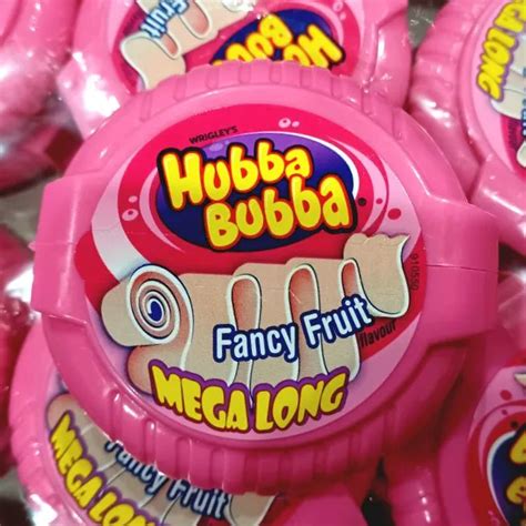 Hubba Bubba Buble Tape Original Chewing Gum Feet Of Fun New Mega