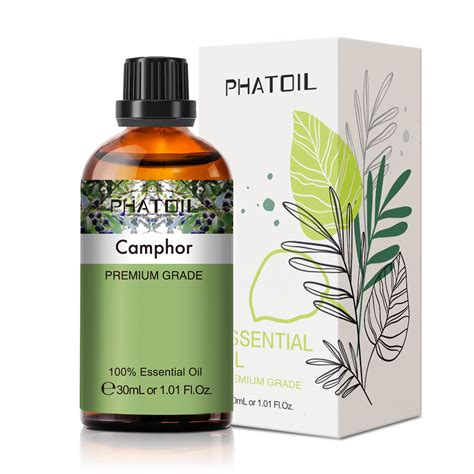 Phatoil Camphor Essential Oils For Diffusers Humidifier 100 Pure