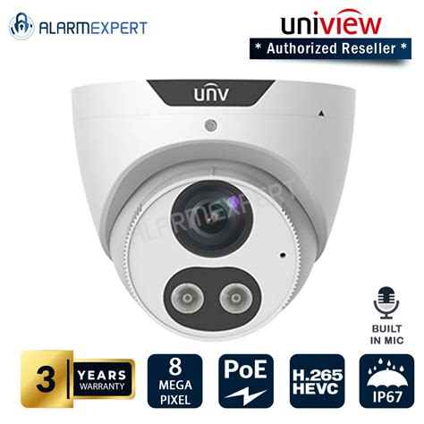 Uniview Mp Hd Fixed Eyeball Network Camera Alarm Expert