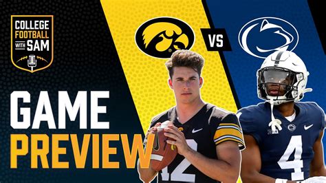 Penn State Vs Iowa Preview Prediction College Football 2023 Youtube