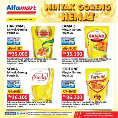 Promo Minyak Goreng Alfamart Dan Superindo Weekend Promo Sania Sunco