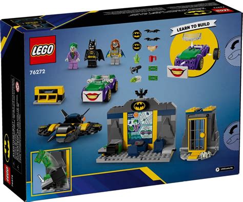 LEGO DC Comics 76272 Pas Cher La Batcave Avec Batman Batgirl Et Le Joker