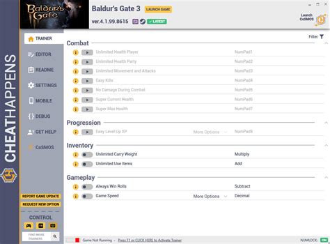 Cheat Engine Baldurs Gate 3