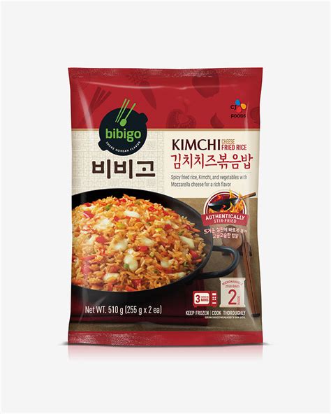 Bibigo Kimchi Cheese Fried Rice G Cj Foods Oceania