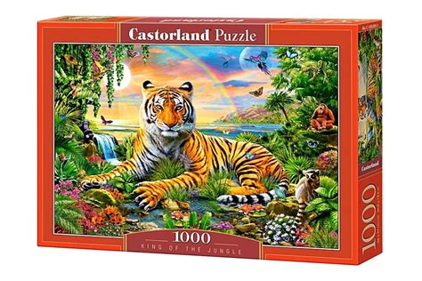 1000 Parça Ormanın Kralı Puzzle Castorland King of the Jungle