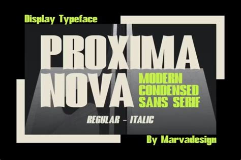 Proxima Nova Font - Free Font