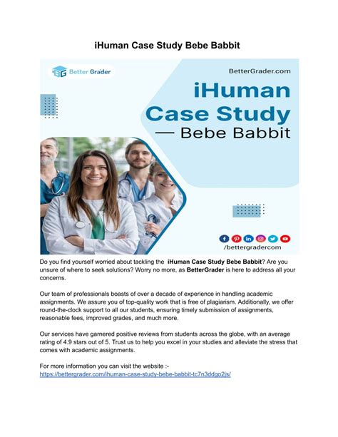 Ppt Ihuman Case Study Bebe Babbit Powerpoint Presentation Free