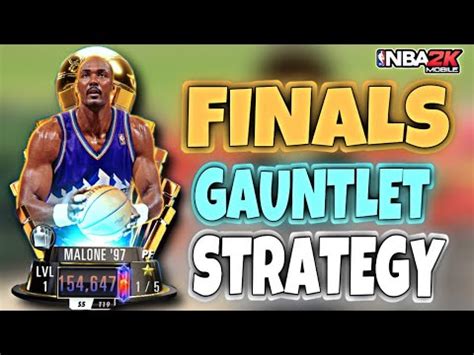 Free To Play Finals Gauntlet Strategy To Get Mailman Nba K