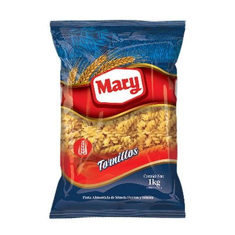 Pasta Corta Tornillo 1Kg Mary Gran Feria PZO