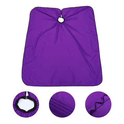 Purple Hairdressing Cape Professional Hair Cut Shawl Waterproof Beauty Salon Cloak Haircut Apron