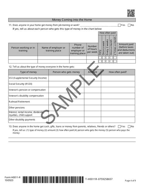 Form H0011 R Download Printable Pdf Or Fill Online Texas Simplified Application Project Tsap