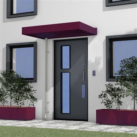 Skyline Aluminium Door Canopy With Built In Drainage