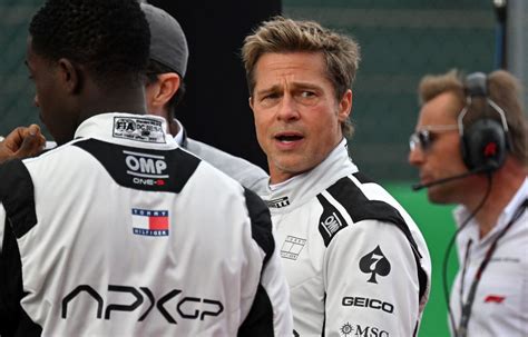 Formule Brad Pitt A Quasiment Vol La Vedette Max Verstappen Au