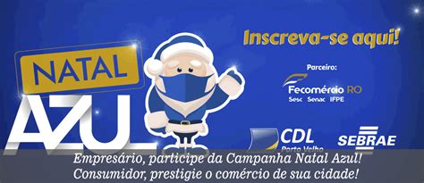 Fecomércio RO incentiva campanha Natal Azul Portal do Comércio