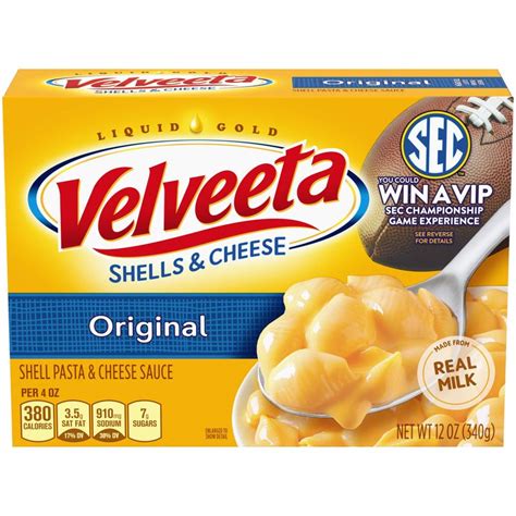 Velveeta Shells And Cheese Dinner 12 Ounce Boxes Pack Of 6 Everymarket