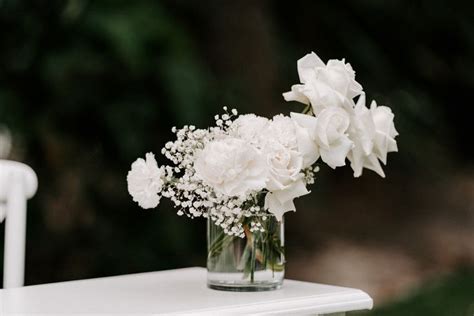 Wedding Reception Flowers Mondo Floral Designs White Flower