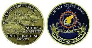 ARMY TRANSPORTATION CORPS SPEARHEAD OF LOGISTICS CHALLENGE COIN EBay