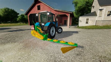 Косилка дисковая навесная КДН-210 (мод) для Farming Simulator 2022 / FS 22