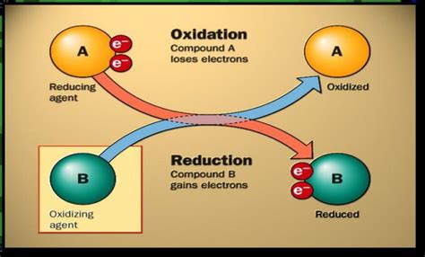 Oxidation And Reduction Reactions By Losing And Gaining The Electrons Science Online