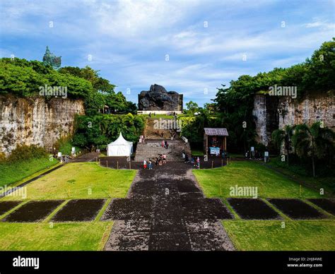 Garuda Wisnu Kencana Park Bali Indonesia Januari 20 2022 Vista