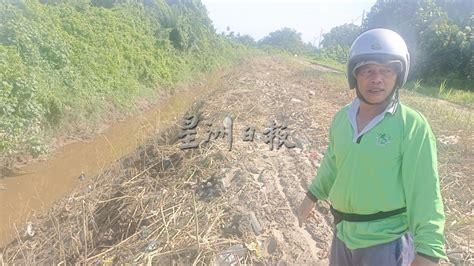 牛场村16号路逢雨淹水．农民盼改善排水系统 地方 北砂