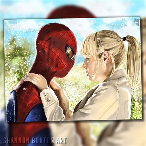 The Amazing Spider Man Gwen And Peter