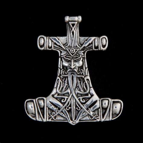 Thors hammer/ Mjolnir in Sterling silver - agrohort.ipb.ac.id