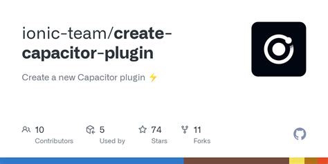 Github Ionic Team Create Capacitor Plugin Create A New Capacitor