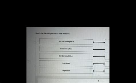 [answered] Match The Following Terms To Their Definition Sexual Kunduz