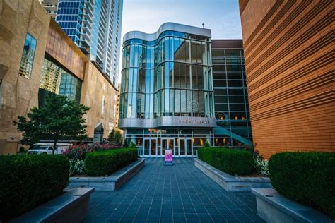 The Knight Theater In Uptown Charlotte North Carolina Editorial