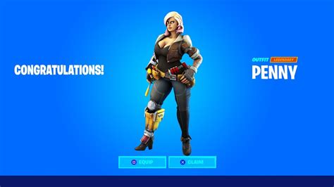 NEW STW Penny SKIN Coming To Fortnite Soon YouTube