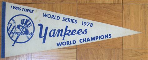 Lot Detail - I WAS THERE - WORLD SERIES 1978 - YANKEES WORLD CHAMPIONS