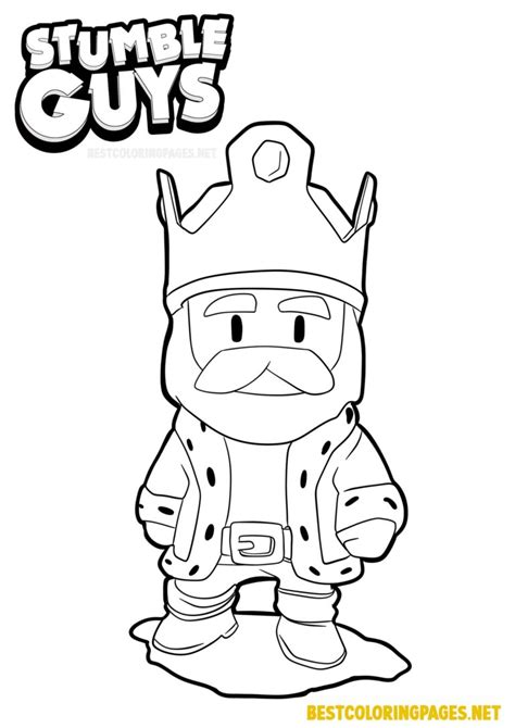 Stumble Guys Coloring Pages Bestcoloringpages Net