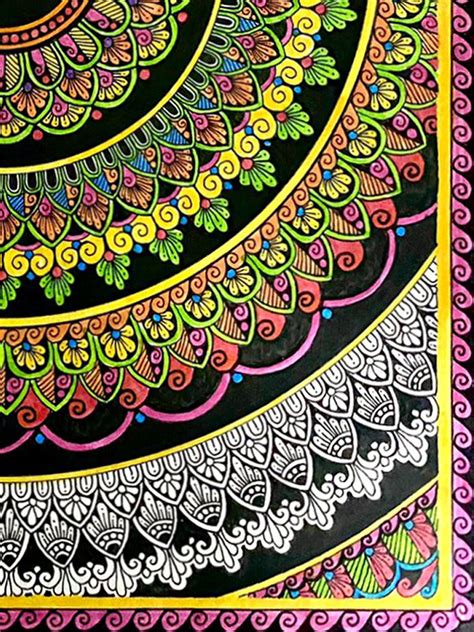 Colorful Mandala Painting By Rashi Agrawal Exotic India Art