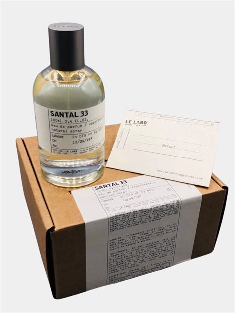 Духи Santal 33 Le Labo Grasse New York для мужчин и женщин 100 мл