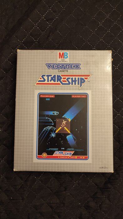 Mb Vectrex Star Ship Video Game In Original Box Catawiki