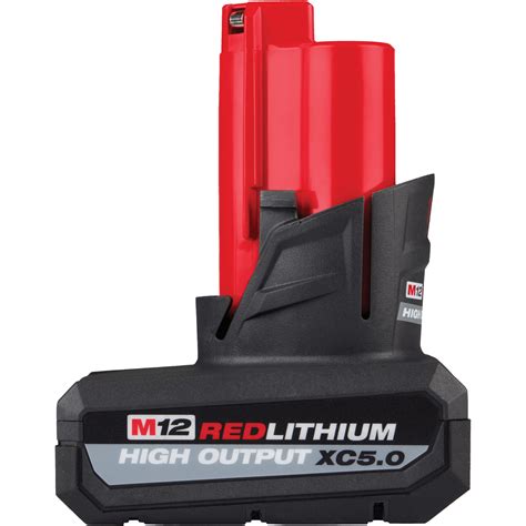 Milwaukee M Redlithium High Output Xc Battery Pack Lithium Ion