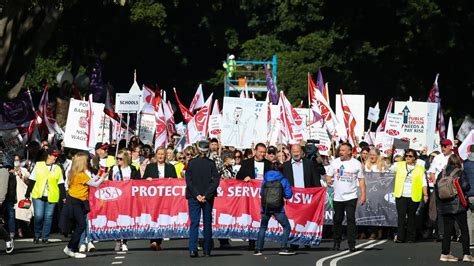 Nsw Public Service Strike Tens Of Thousands Walk Off The Job Au — Australia’s