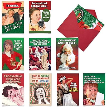 Amazon Nobleworks Assorted Funny Cards For Christmas