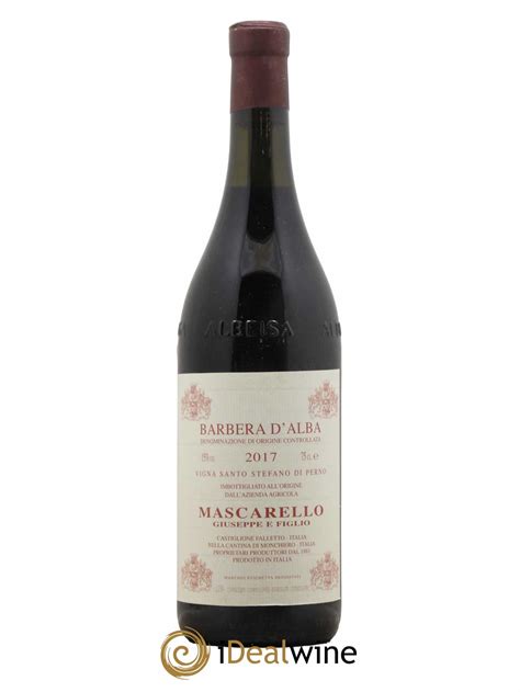 Acheter Barbera D Alba DOC Vigna Santo Stefano Di Perno Giuseppe