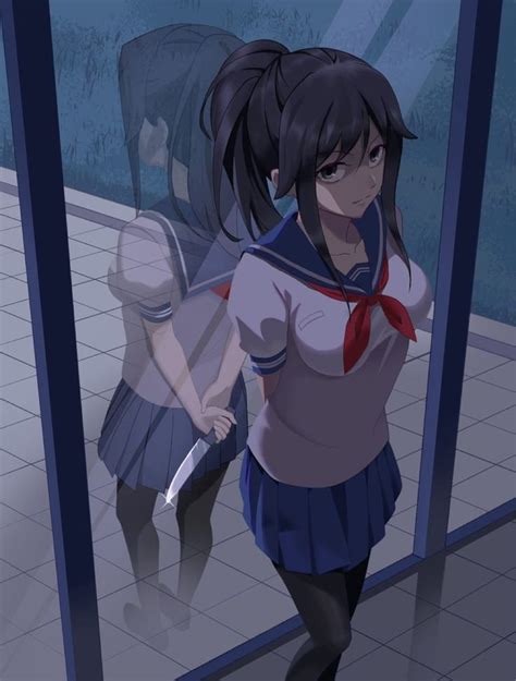 yandere simulator medibang art discovered by li | Yandere simulator, Yandere simulator fan art ...