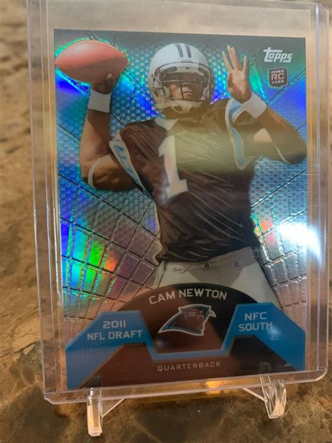 Cam Newton 2011 Topps TMB 1 Refractor Insert RC Car NE Patriots B