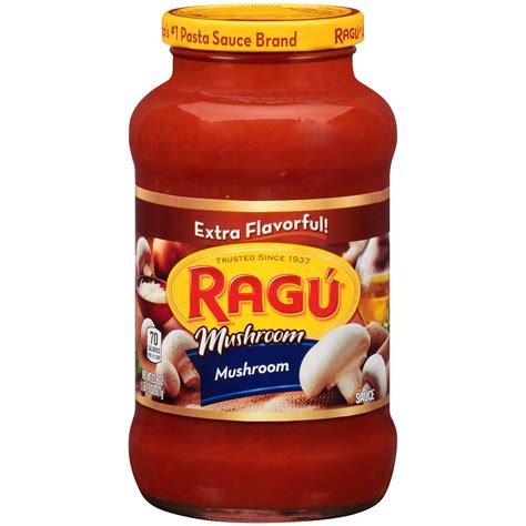 Ragu Old World Style Mushroom Pasta Sauce 24 Oz